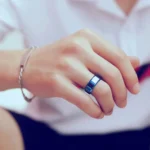 Black Stainless Steel Men’s Ring – Modern Comfort Fit Wedding Band - Image 4