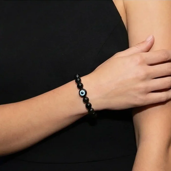 Adjustable Black Nazariya Bracelet – Spiritual Protection Amulet - Image 11
