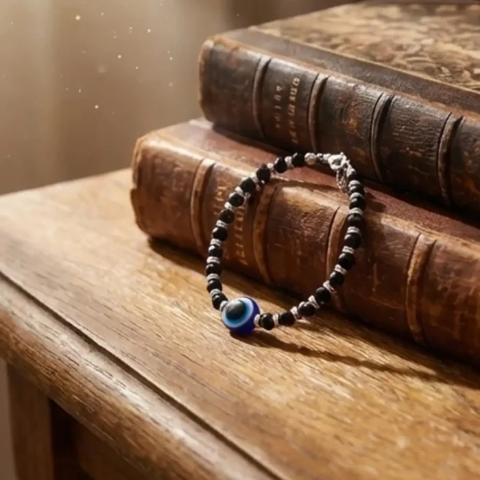 Adjustable Black Nazariya Bracelet – Spiritual Protection Amulet - Image 7