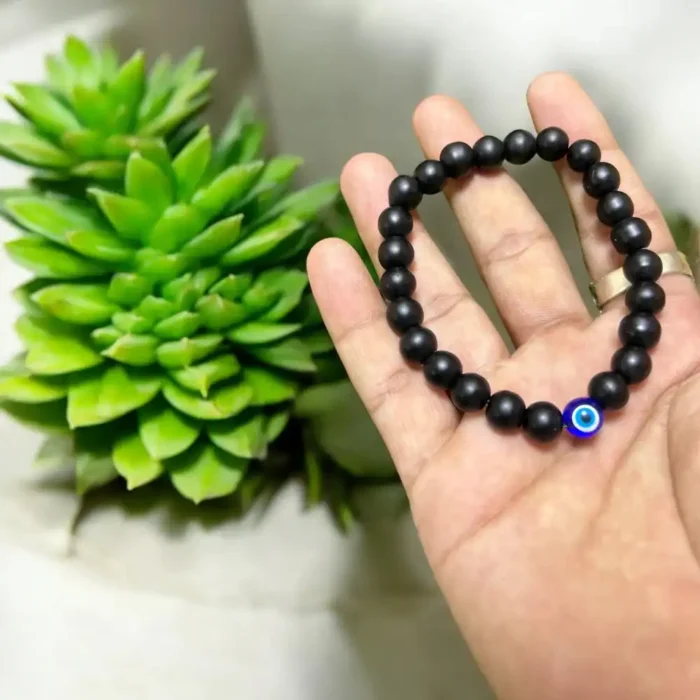 Black Onyx Evil Eye Bracelet – Powerful Nazar Protection Jewelry for Men & Women - Image 4