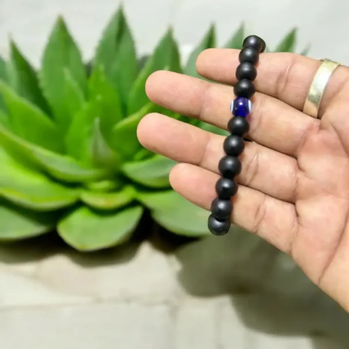 Black Onyx Evil Eye Bracelet – Powerful Nazar Protection Jewelry for Men & Women - Image 3
