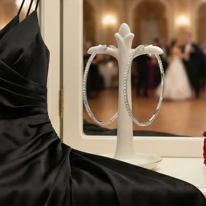 18K Gold Plated Stainless Steel Huggie Hoop Earrings – Tarnish-Free Minimalist Gold Hoops - Image 8