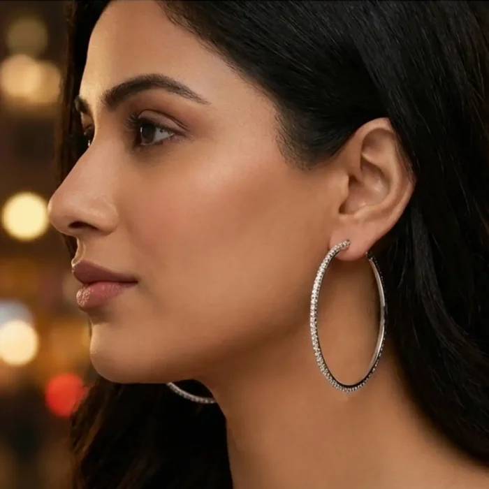 18K Gold Plated Stainless Steel Huggie Hoop Earrings – Tarnish-Free Minimalist Gold Hoops - Image 5